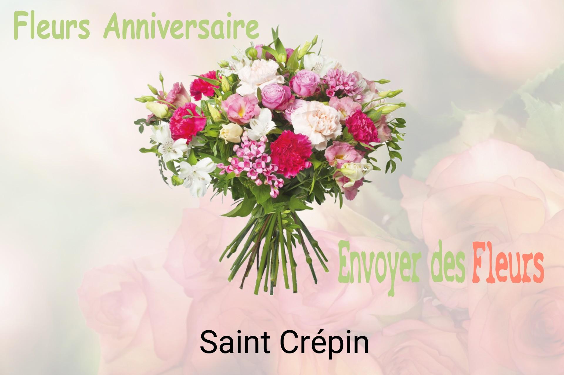 Bouquet de fleurs d’anniversaire livré à Saint-Crépin