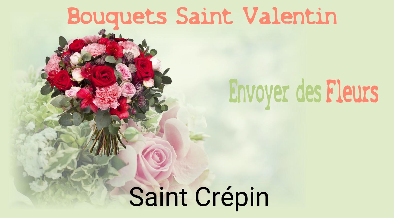 Roses de Saint-Valentin livrées à Saint-Crépin